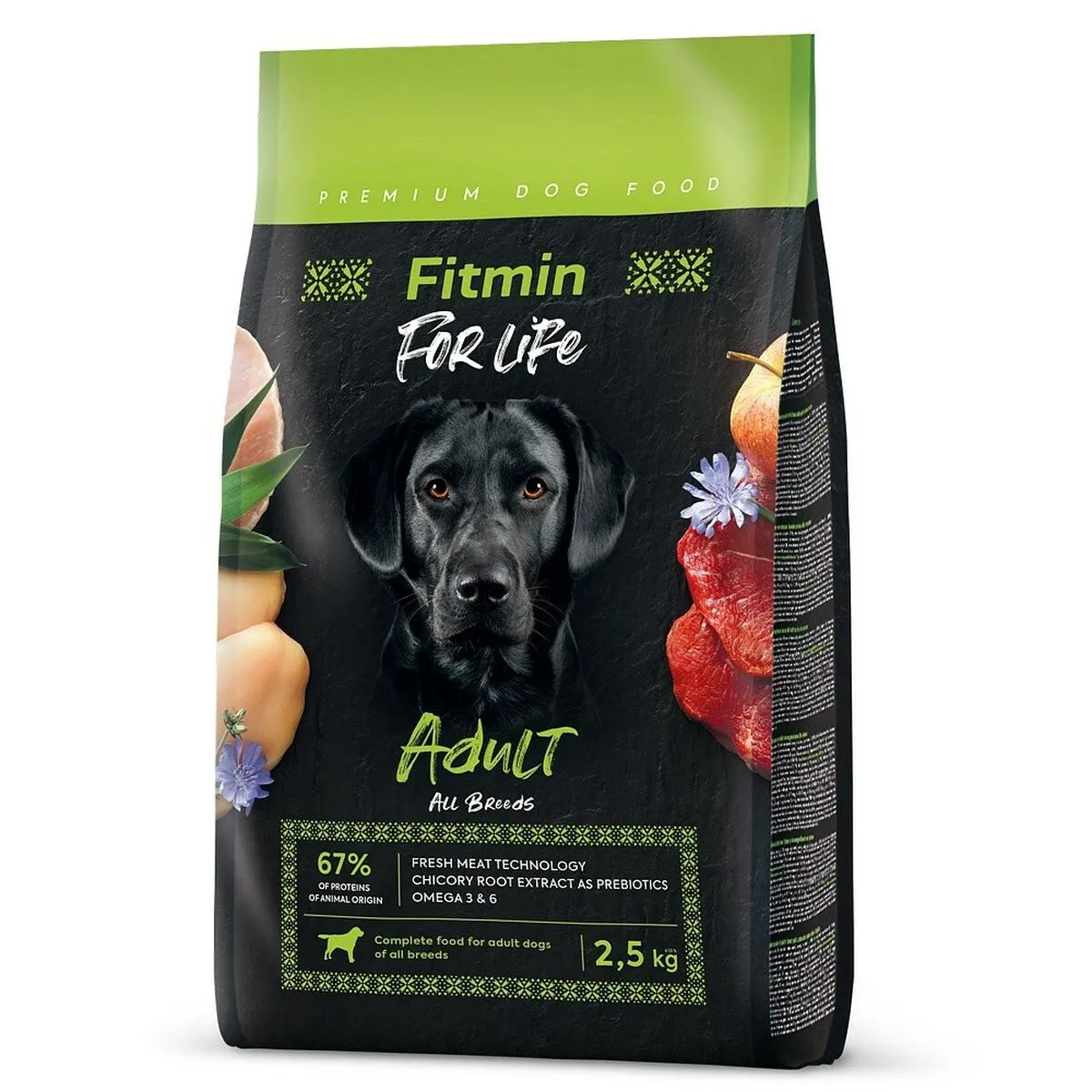 Io penso Fitmin For Life Adulto Carne di vitello Uccelli Maiale 2,5 kg