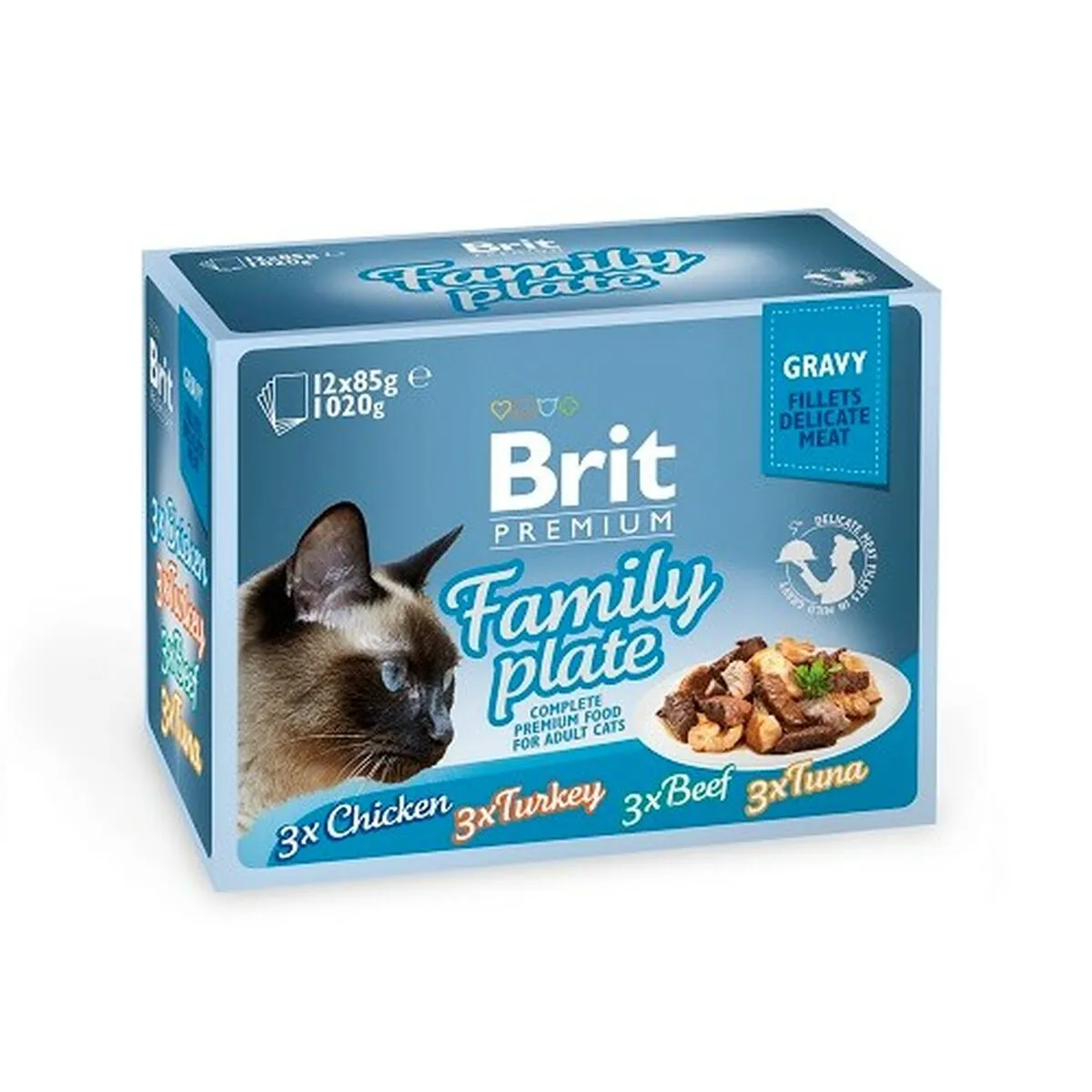 Cibo per gatti Brit Pouch Gravy