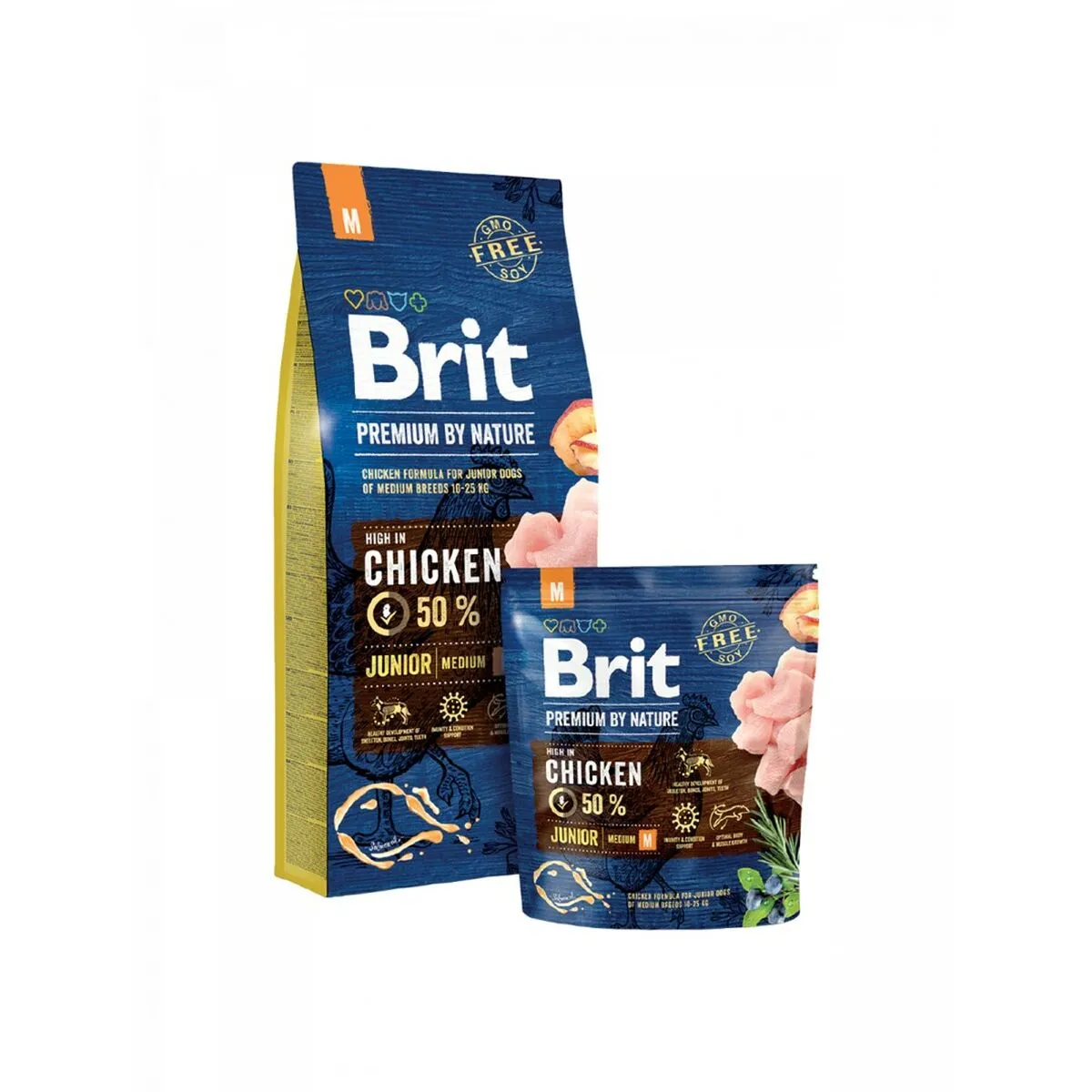 Io penso Brit Premium by Nature Junior M Adulto Pollo 3 Kg 3 g