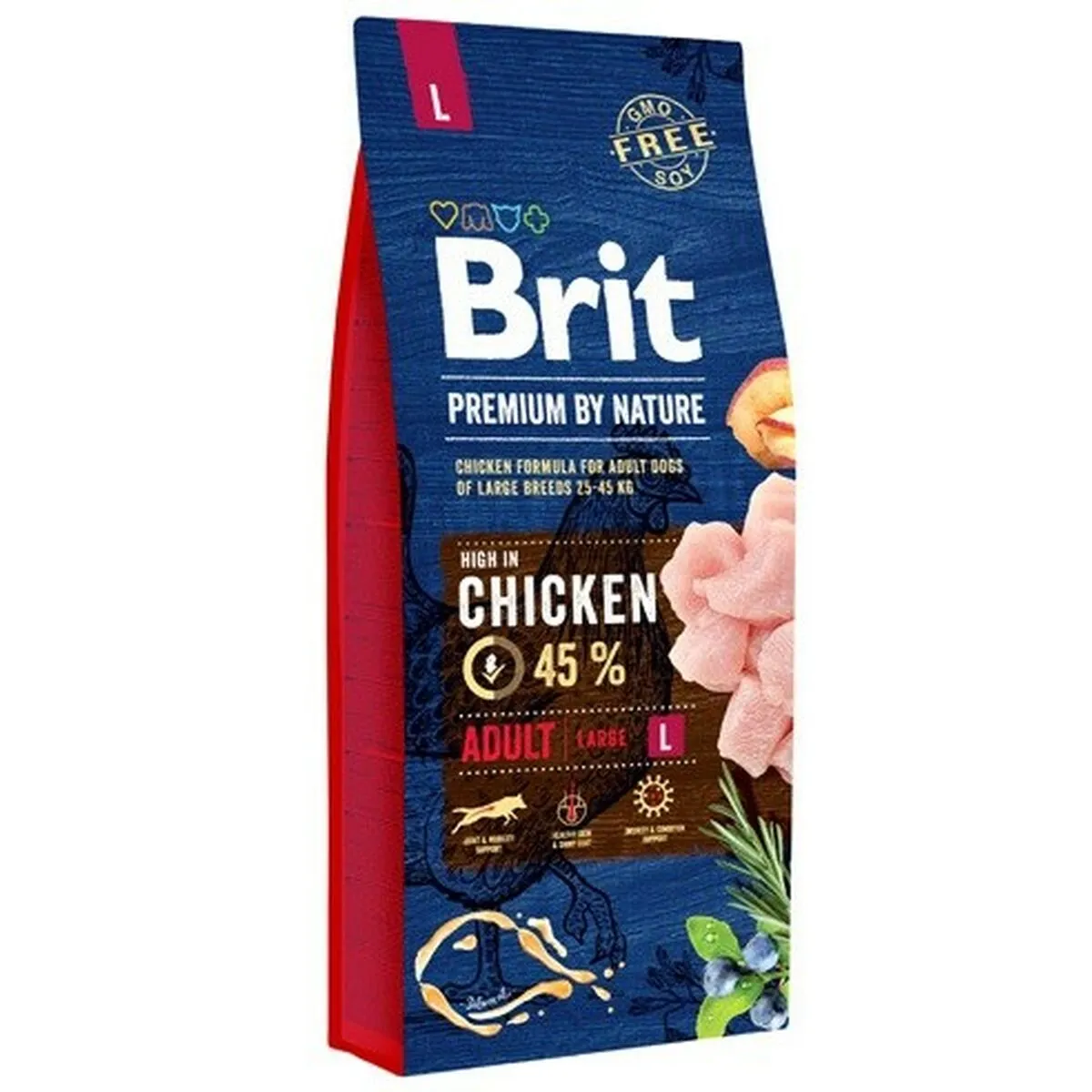 Io penso Brit Premium Large Adul Adulto Pollo 20-40 Kg 8 kg