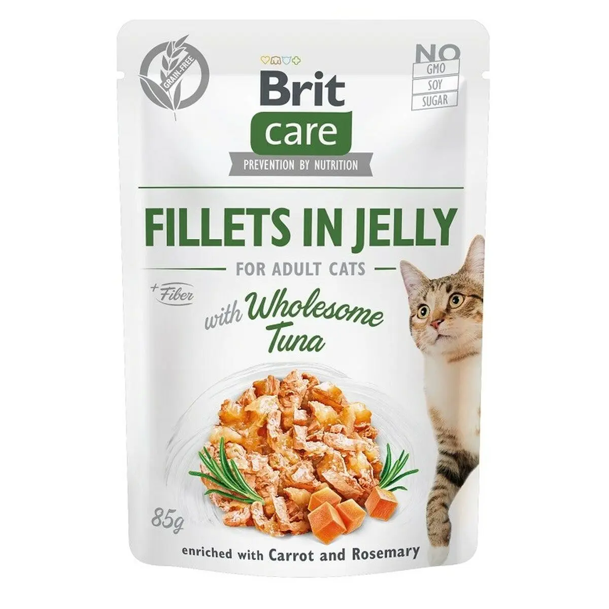 Cibo per gatti Brit Jelly Pollo Tonno 85 g