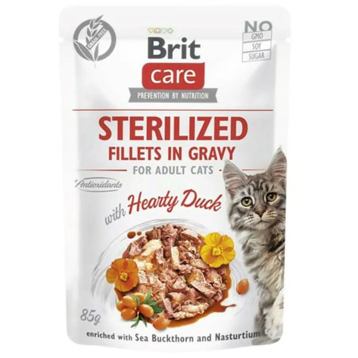 Cibo per gatti Brit Sterilized Anatra 85 g