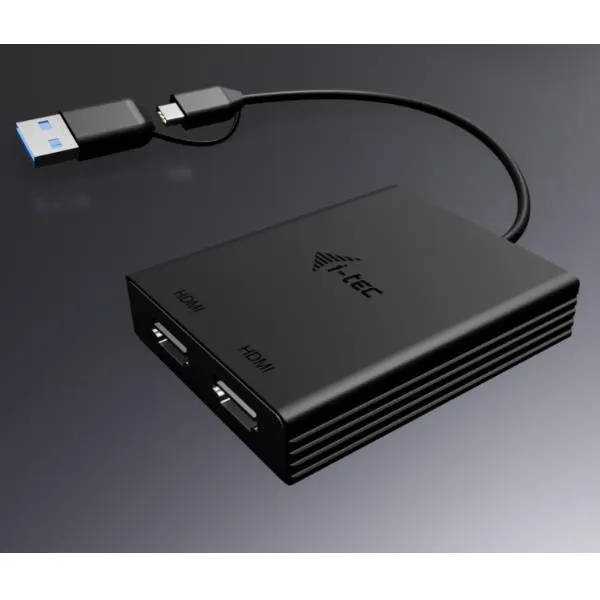 USB-A/USB-C DUAL 4K HDMI VIDEO ADA.