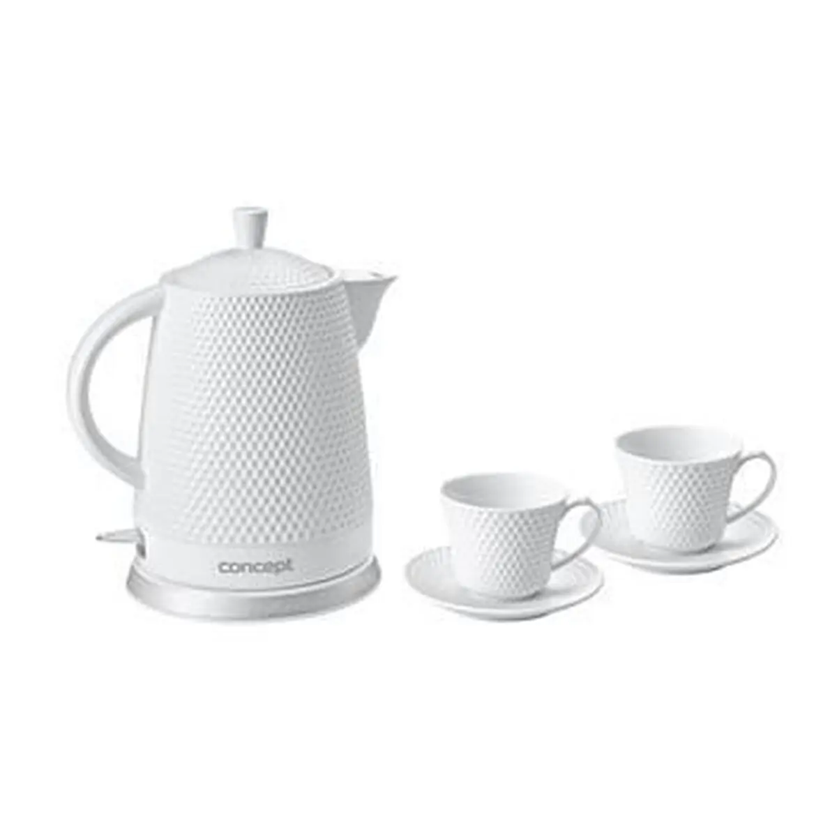 Set Teiera Concept RK0040  Bianco 1500 W 2200 W 1,5 L