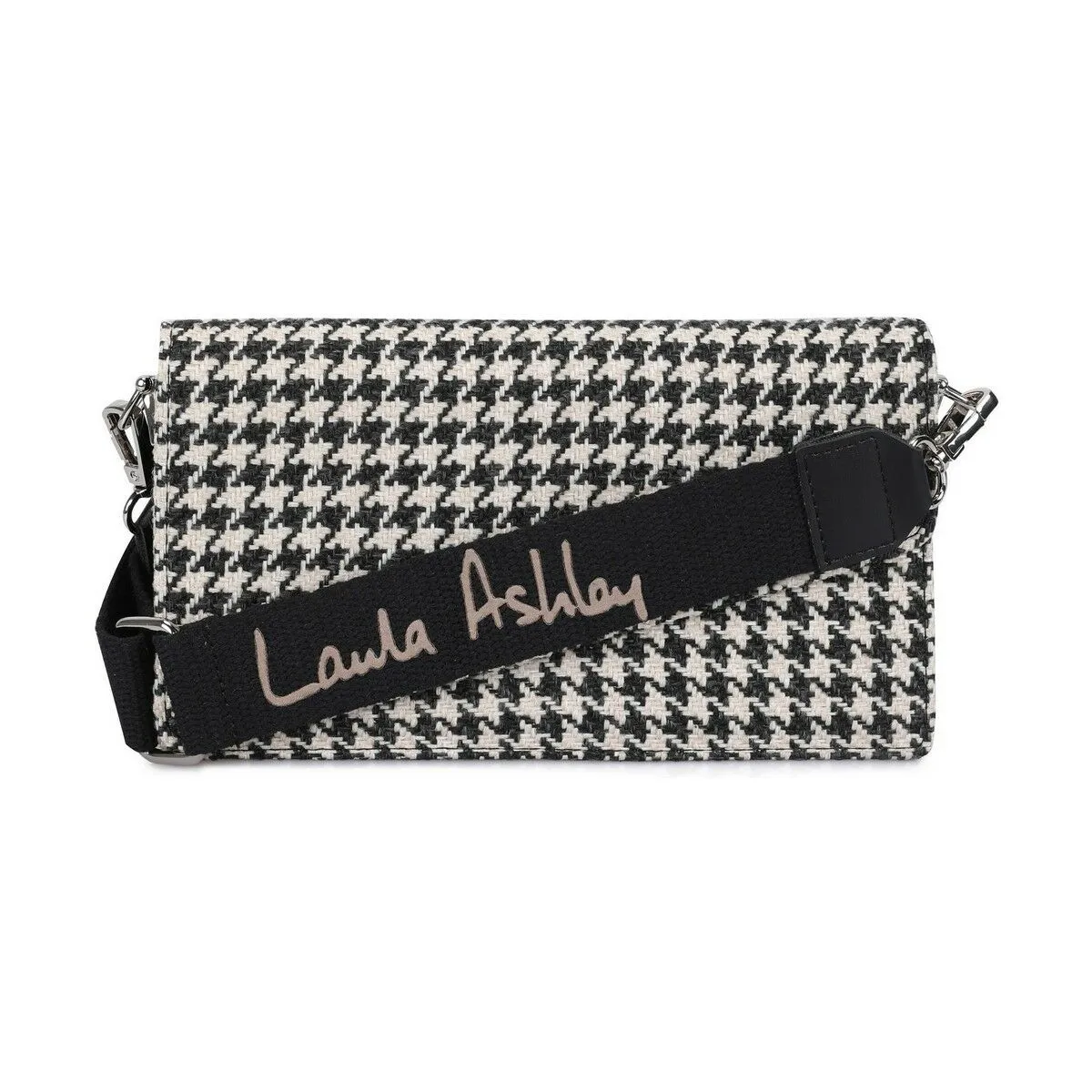 Borsa Donna Laura Ashley CRESTON-CROWBAR-BLACK Nero (23 x 14 x 9 cm)