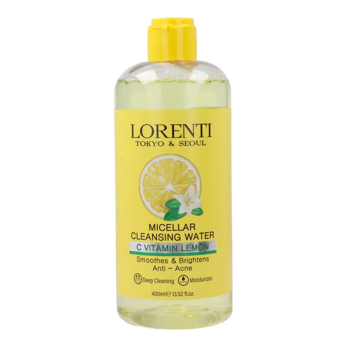 Acqua Micellare Lorenti Makeup Remover Lemon 400 ml