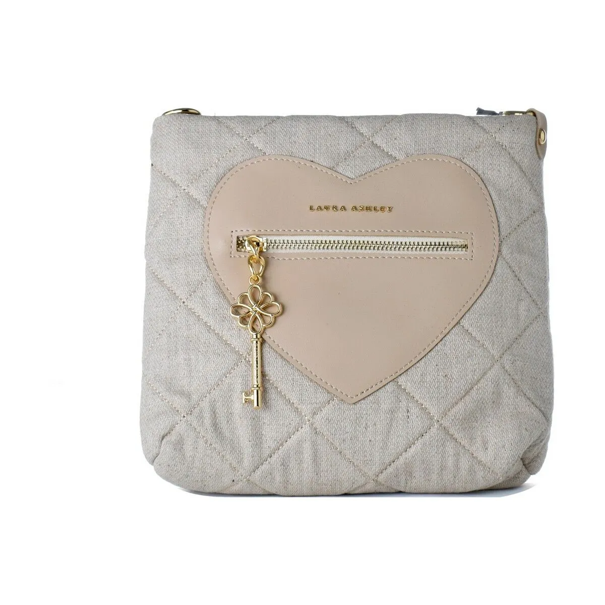 Borsa Donna Laura Ashley DIXIE-CREAM Grigio (24 x 24 x 9 cm)