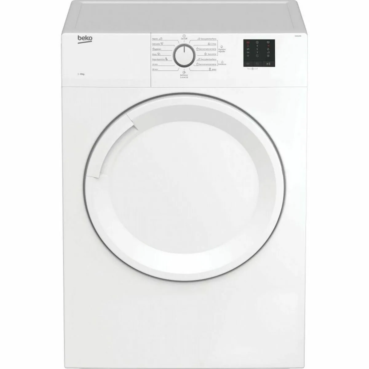 Essiccatore di evacuazione BEKO DV8120N Bianco