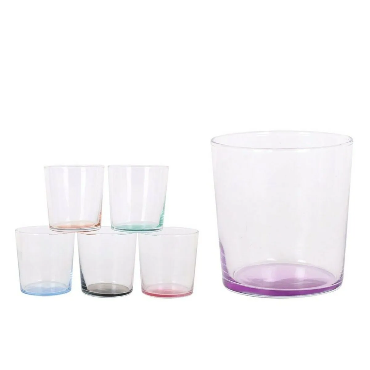 Set di Bicchieri LAV   Multicolore 345 ml (6 Unità)