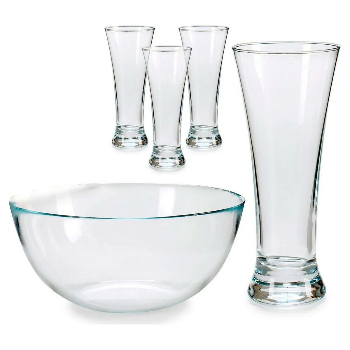 Set da Aperitivo 60 ml Trasparente Vetro 5 (5 Pezzi) (22 x 28 x 22 cm)