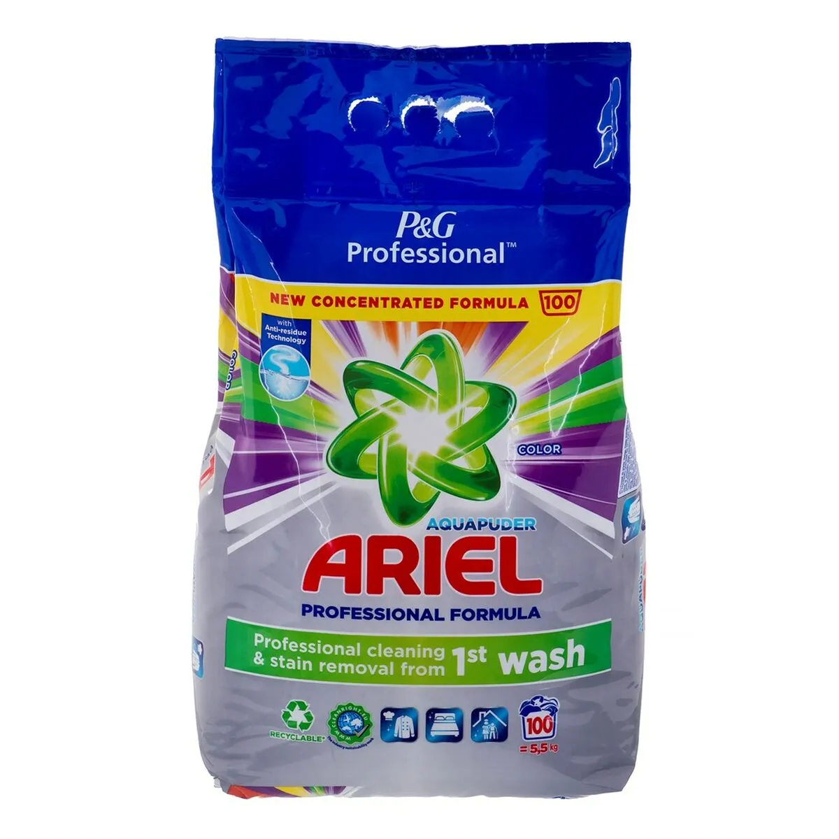 Detersivo Ariel Professional 5,5 Kg