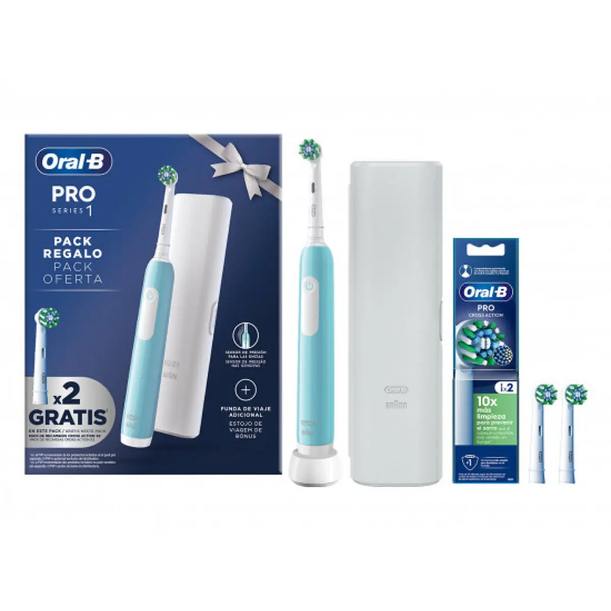 Spazzolino da Denti Elettrico Oral-B PRO1 TURQUESA