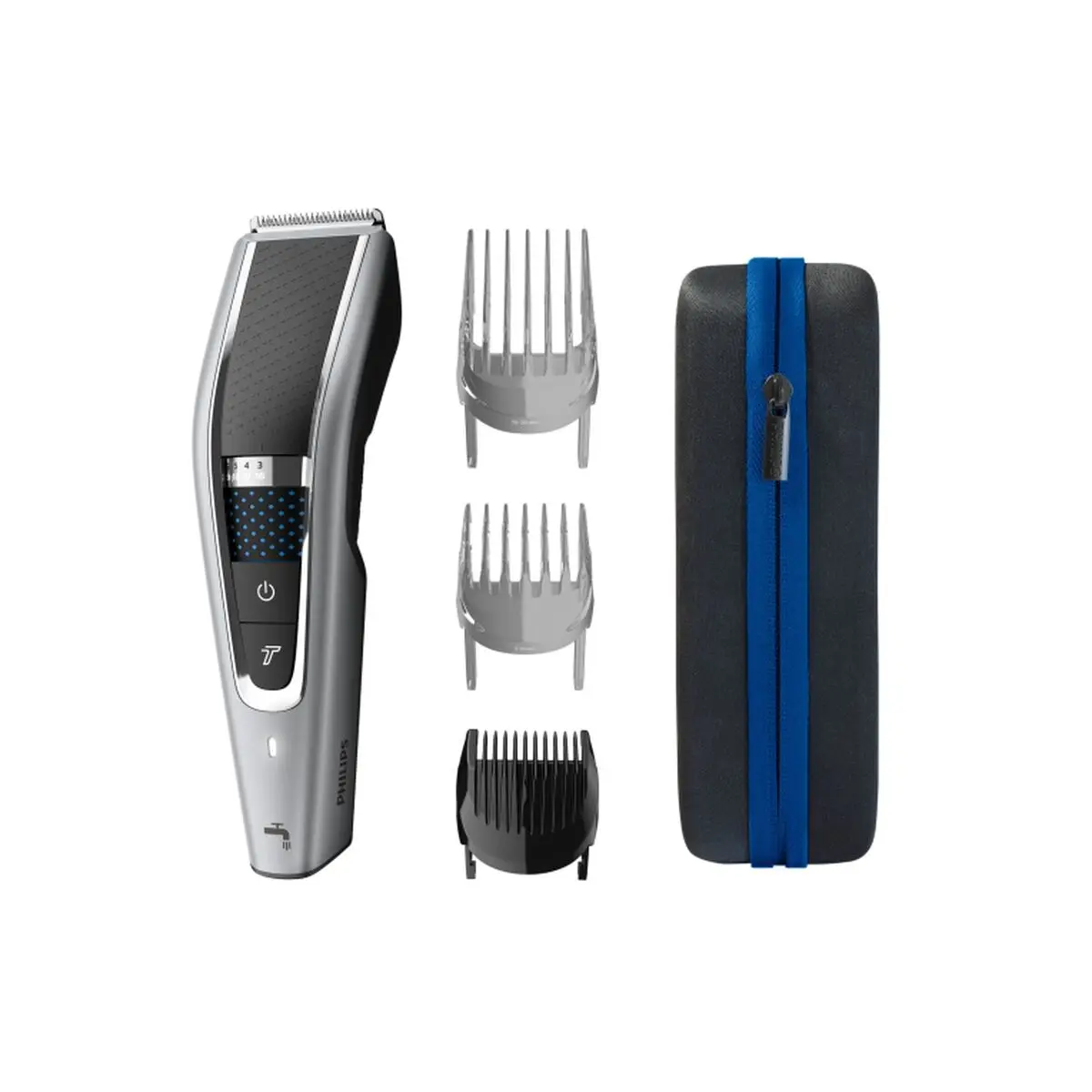 Rasoio per depilazione e per Capelli Philips Cortapelos lavable con tecnología Trim-n-Flow PRO