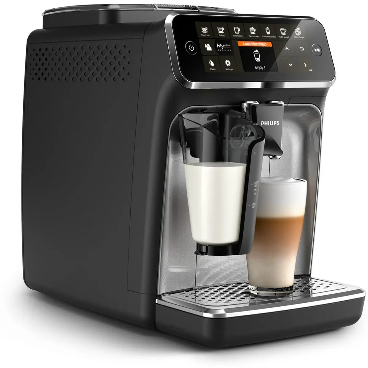 Caffettiera superautomatica Philips EP4346/70 Nero Argentato 1500 W 15 bar 1,8 L