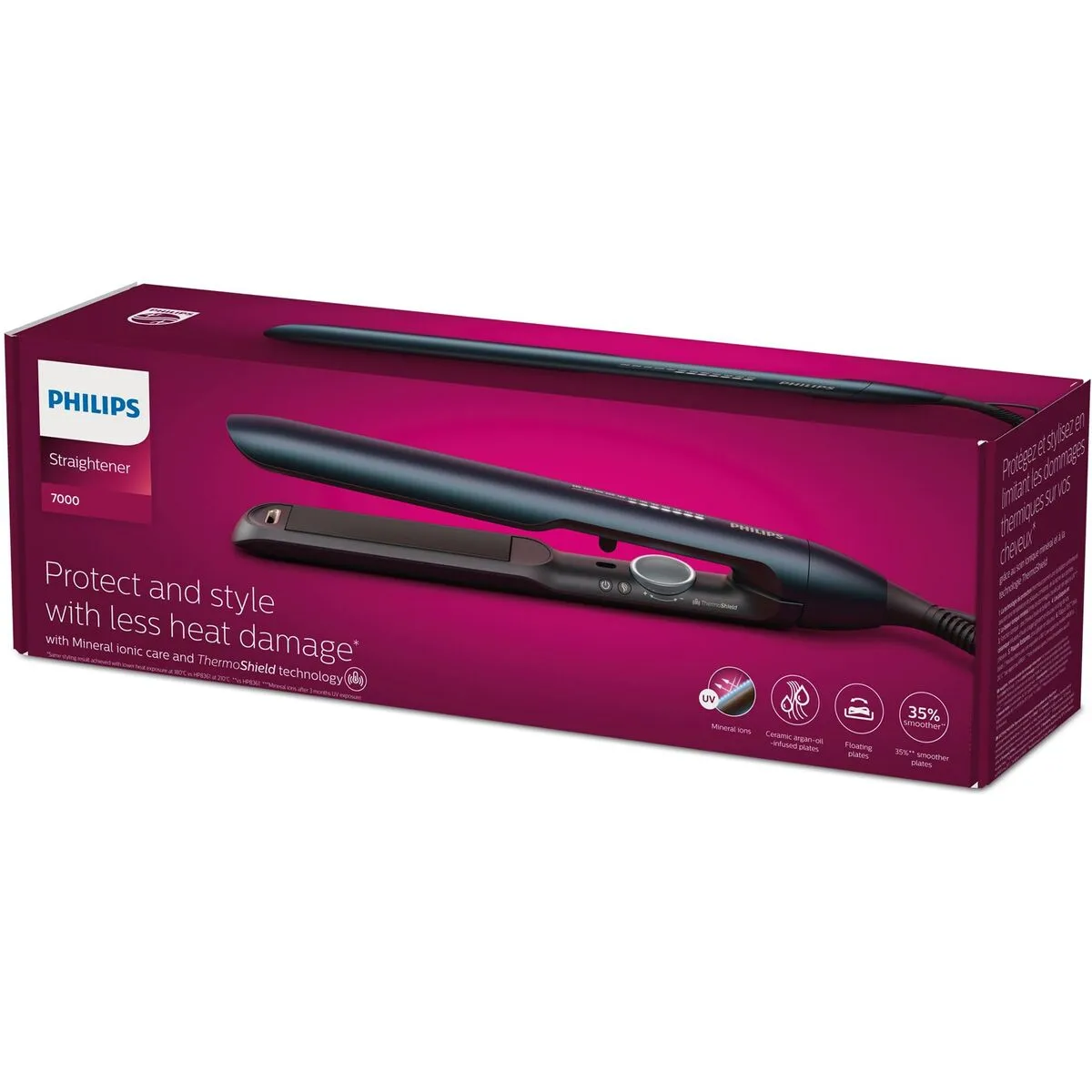 Piastra per Capelli Philips BHS732/00 Nero