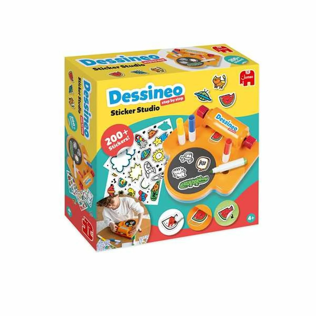 Gioco Fai-da-te Diset Deessineo Stickers Studio