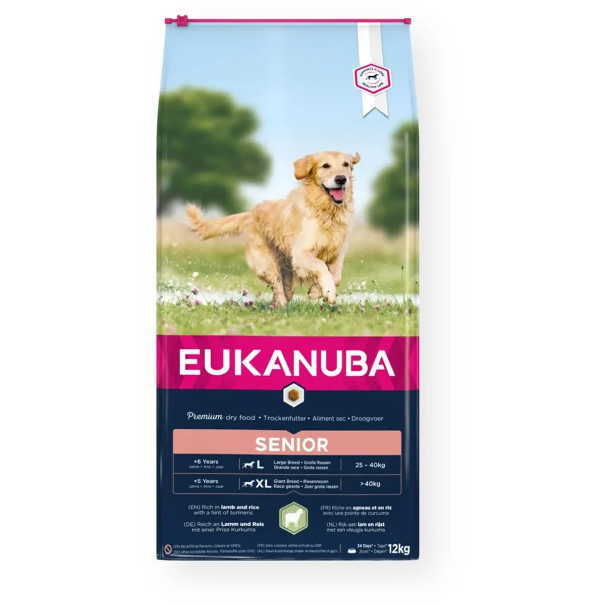 Io penso Eukanuba Senior Large&Giant Lamb with rice Agnello 12 kg