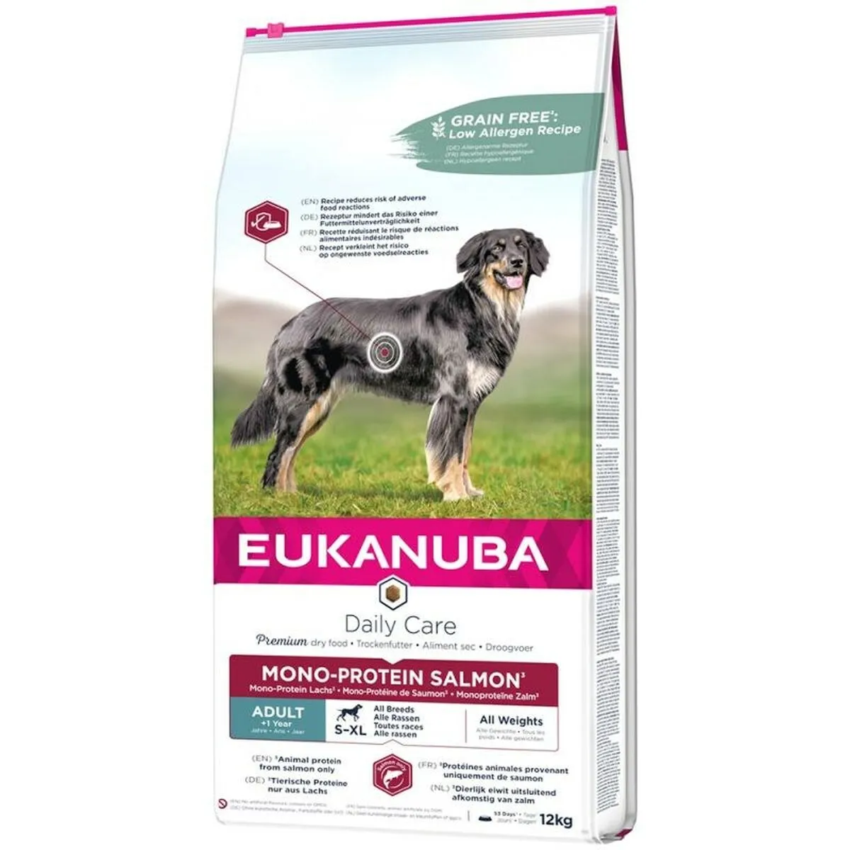 Io penso Eukanuba Daily Care Adulto Salmone 12 kg