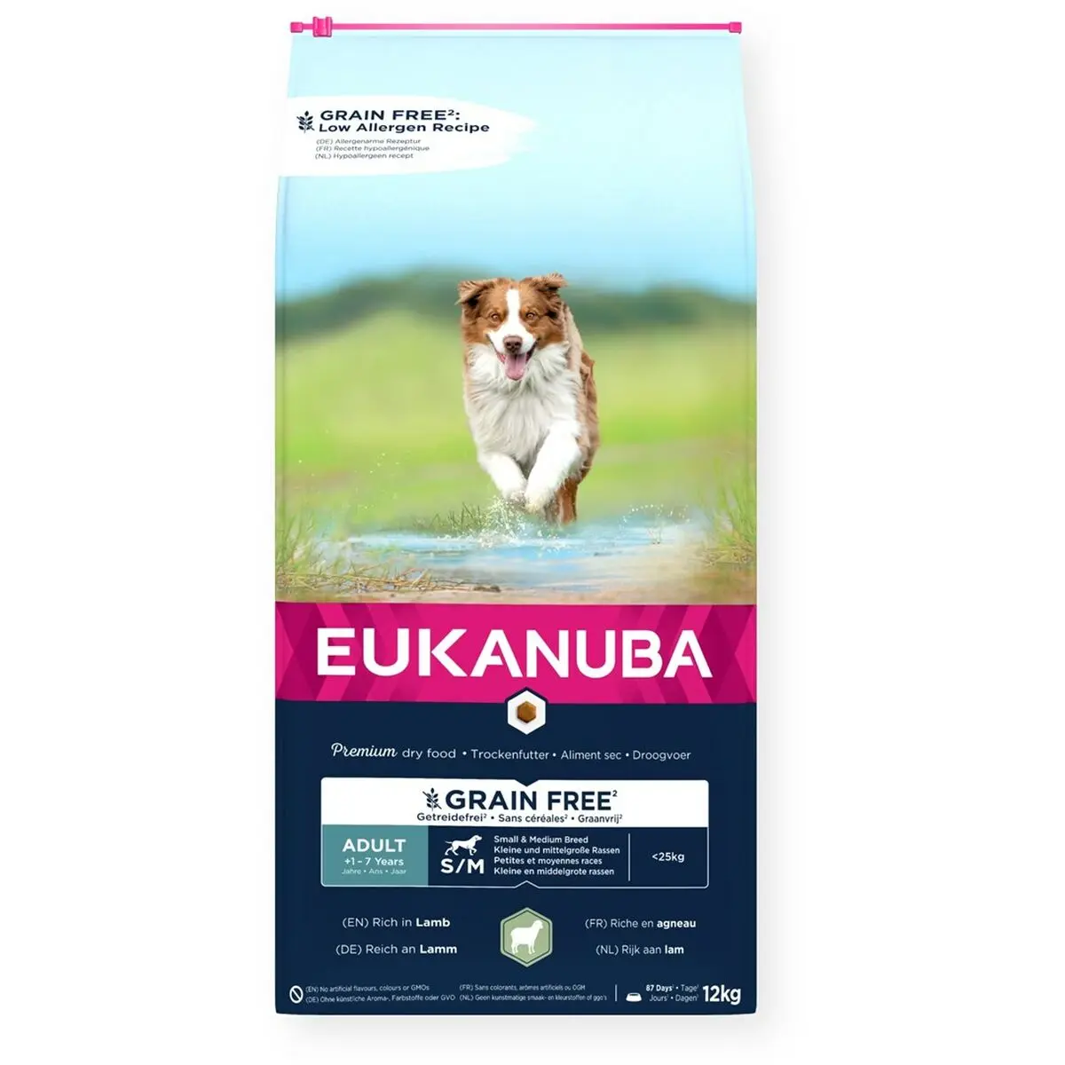 Io penso Eukanuba Grain Free Adult Agnello 12 kg