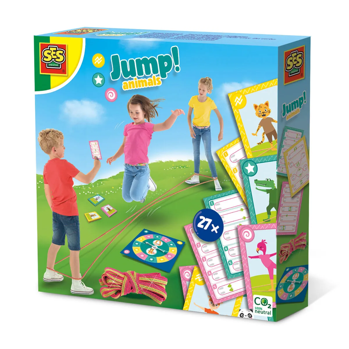 Gioco di abilità SES Creative Jump! Animals