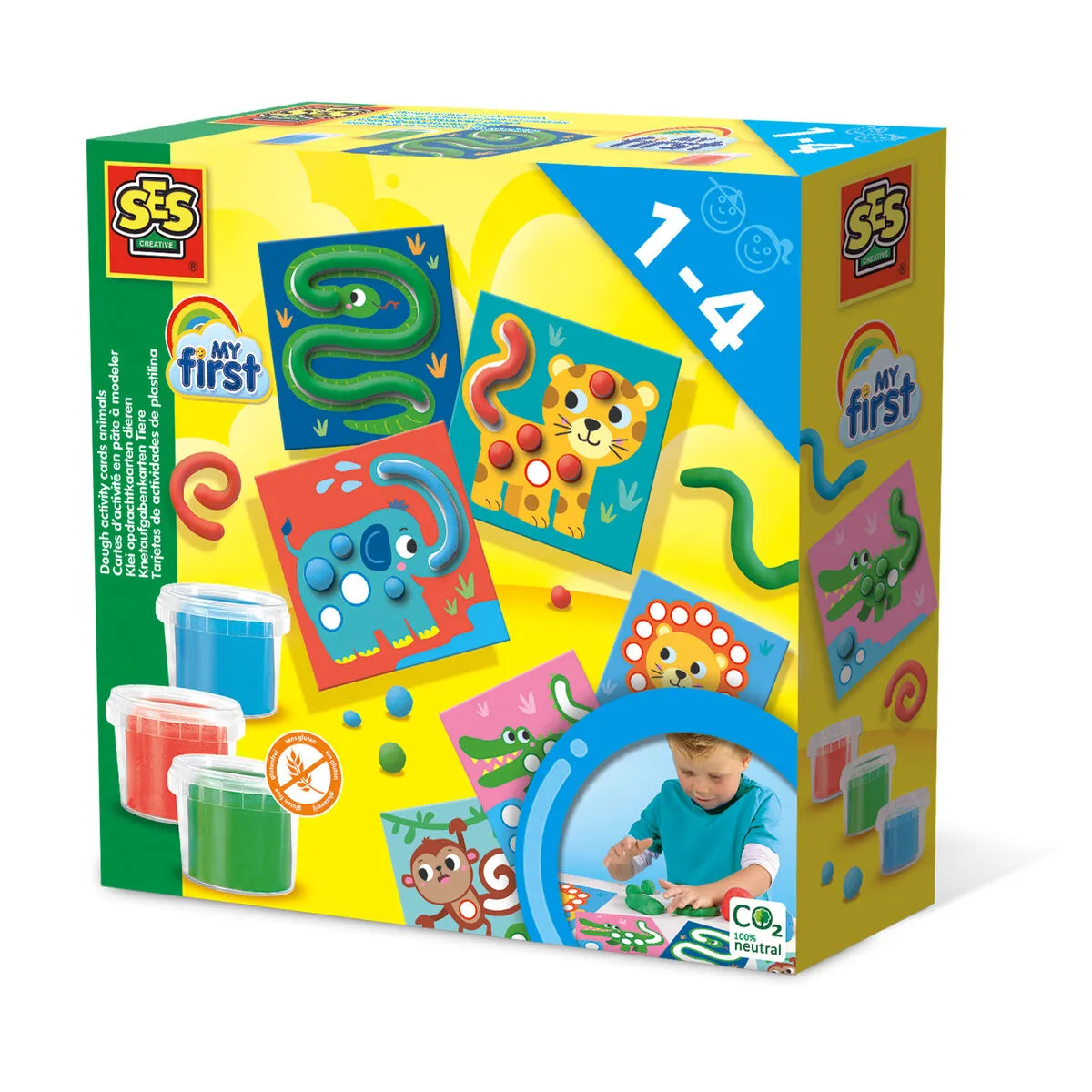 Set di Plastilina SES Creative My First Senza Glutine