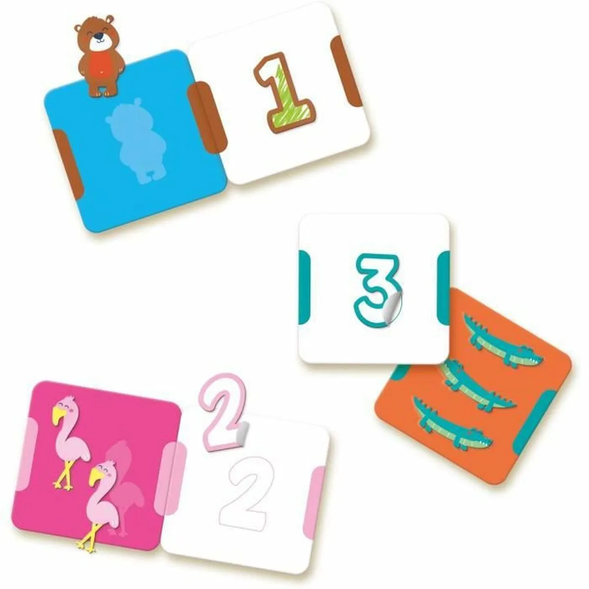 Gioco Educativo Prima Infanzia SES Creative I learn the figures