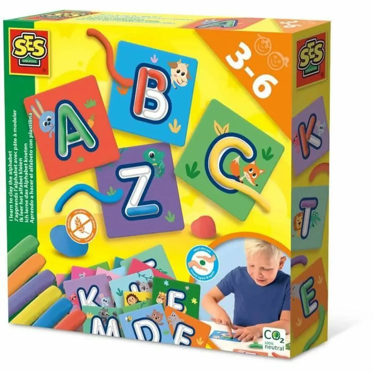 Set di Plastilina SES Creative Multicolore