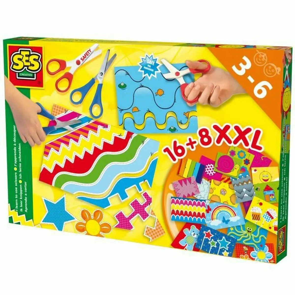 Gioco Educativo SES Creative I'm learning to cut - XXL