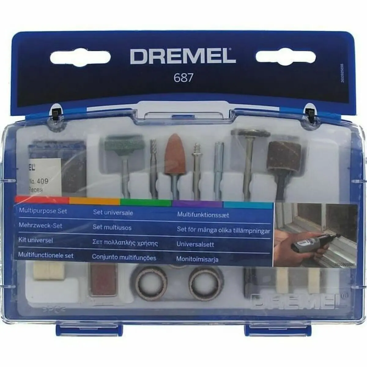 Set di accessori per multiutensili Dremel 687 52 Pezzi