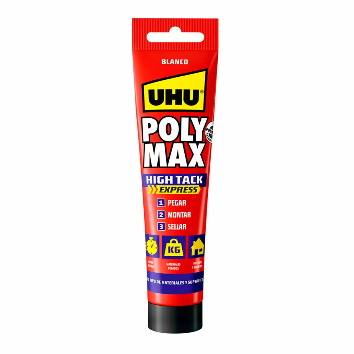 Sigillante/Adesivo UHU 6312920 Poly Max High Tack Epress 165 g Bianco