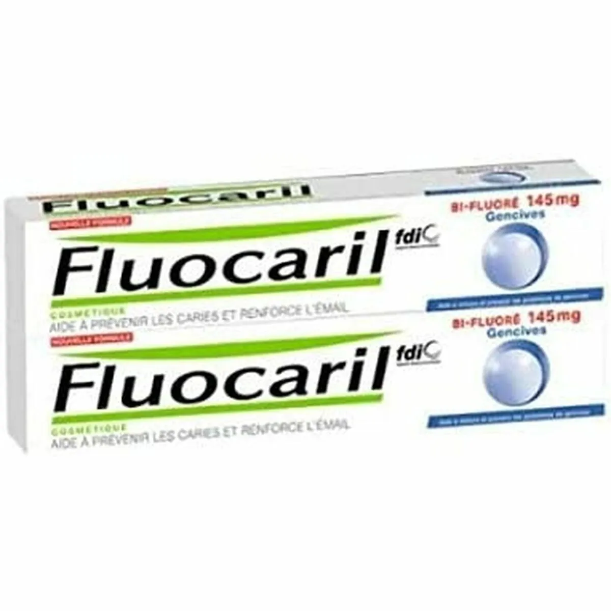 Dentifricio Cura delle Gengive Fluocaril 	Bi-Fluoré 2 x 75 ml (75 ml)