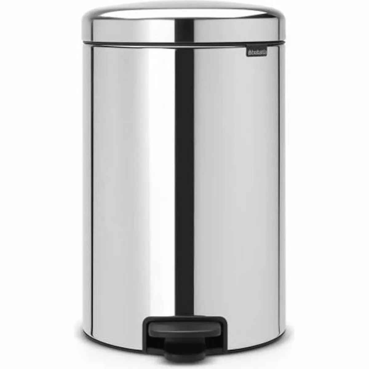 Secchio della spazzatura Brabantia DP030 Argentato Metallo (1 Unità)