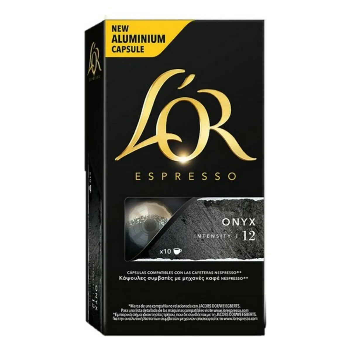 Capsule di caffè L'Or Onyx 12 (10 uds)