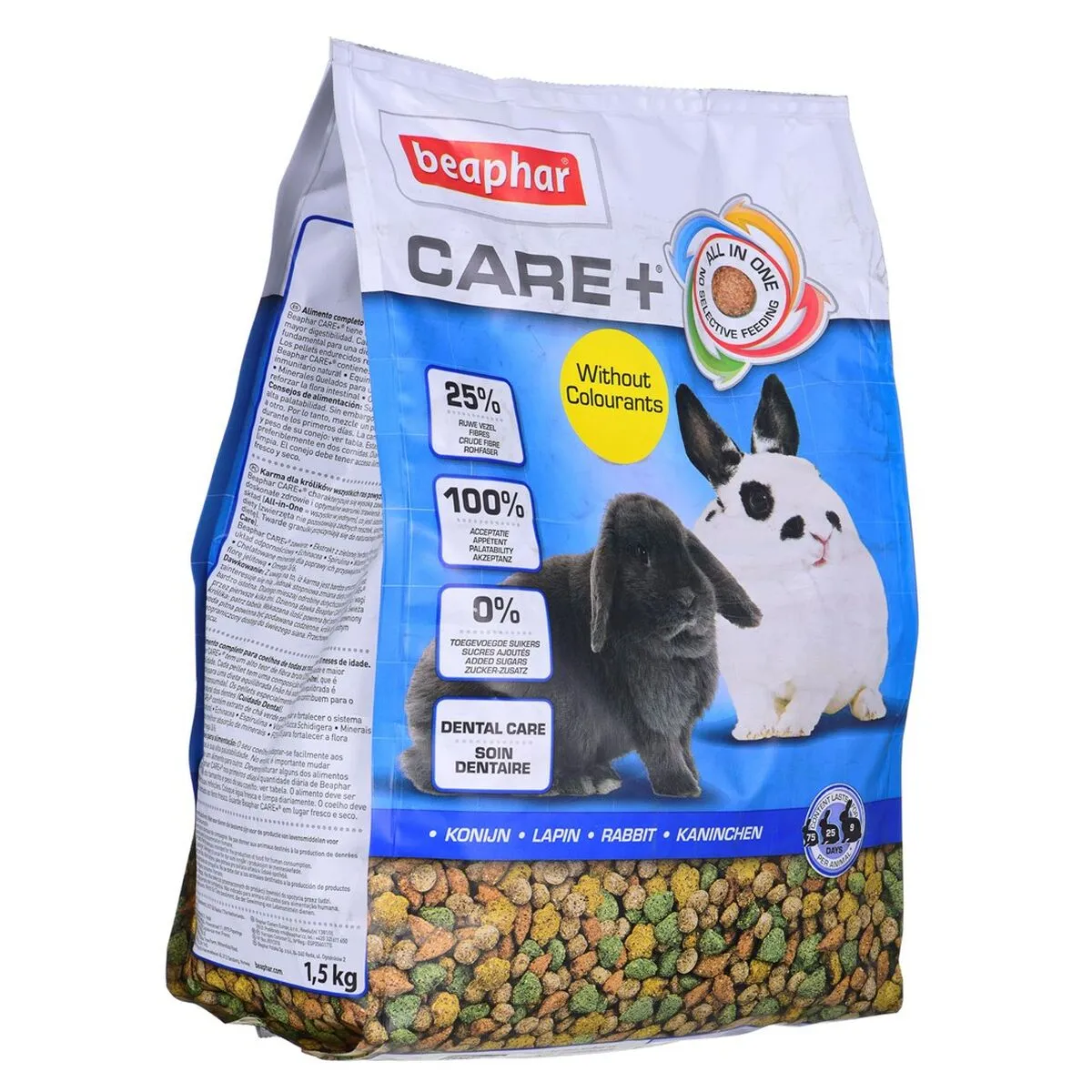 Mangime per Conigli Beaphar Vegetale Coniglio 1,5 Kg