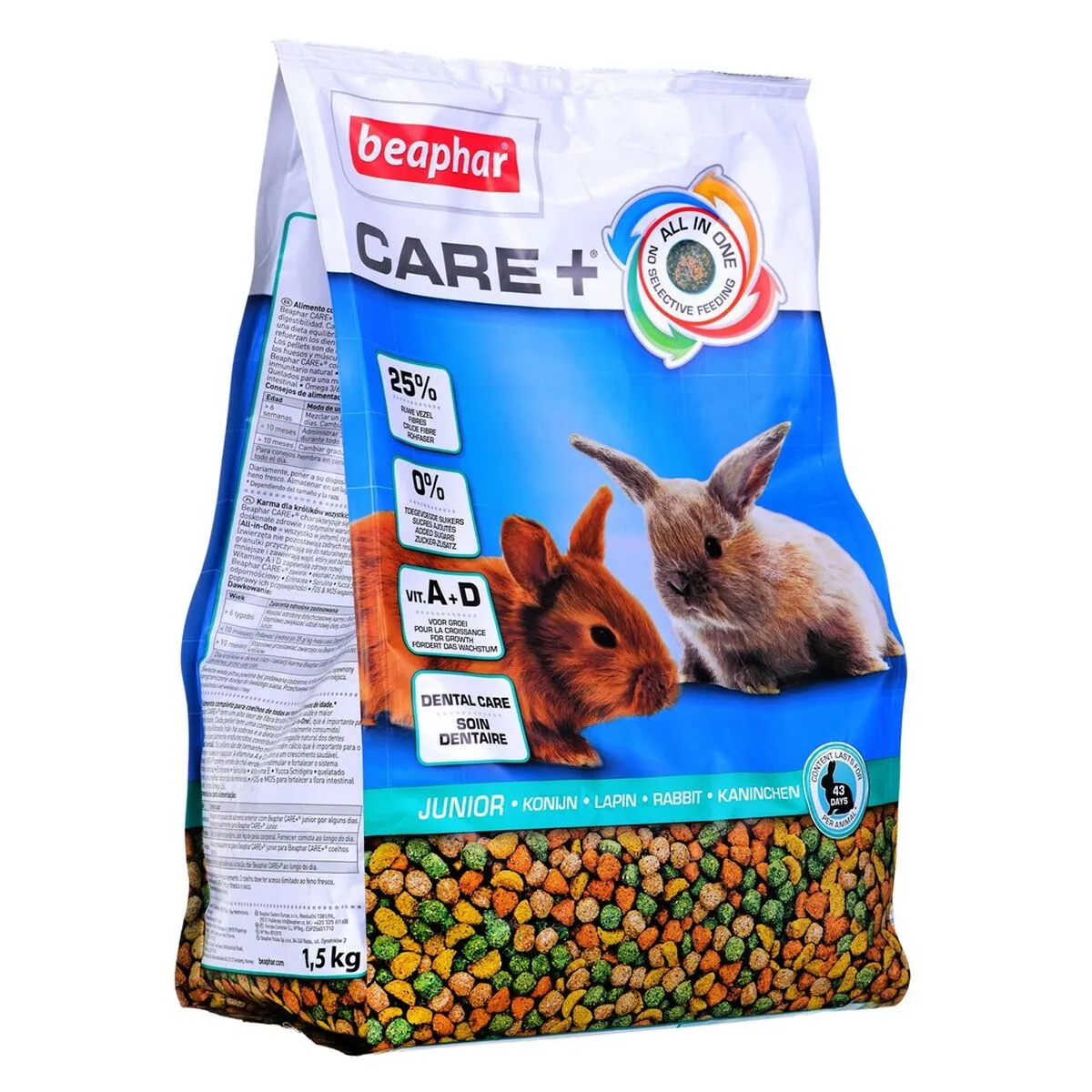 Io penso Beaphar Care+ Vegetale Coniglio 1,5 Kg