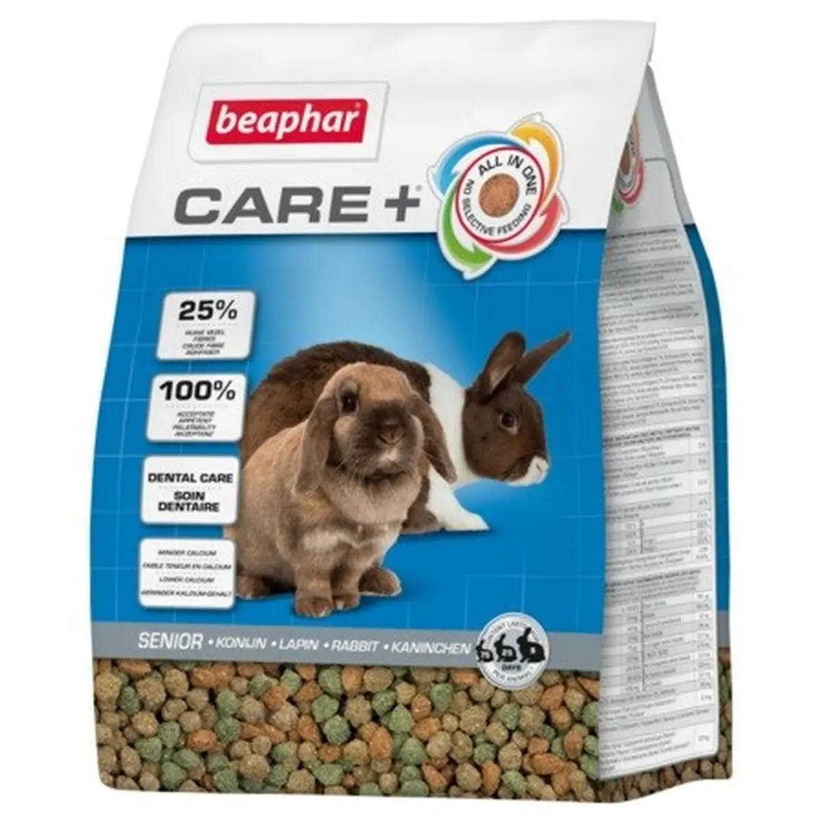 Io penso Beaphar Care+ Senior Vegetale Coniglio 1,5 Kg