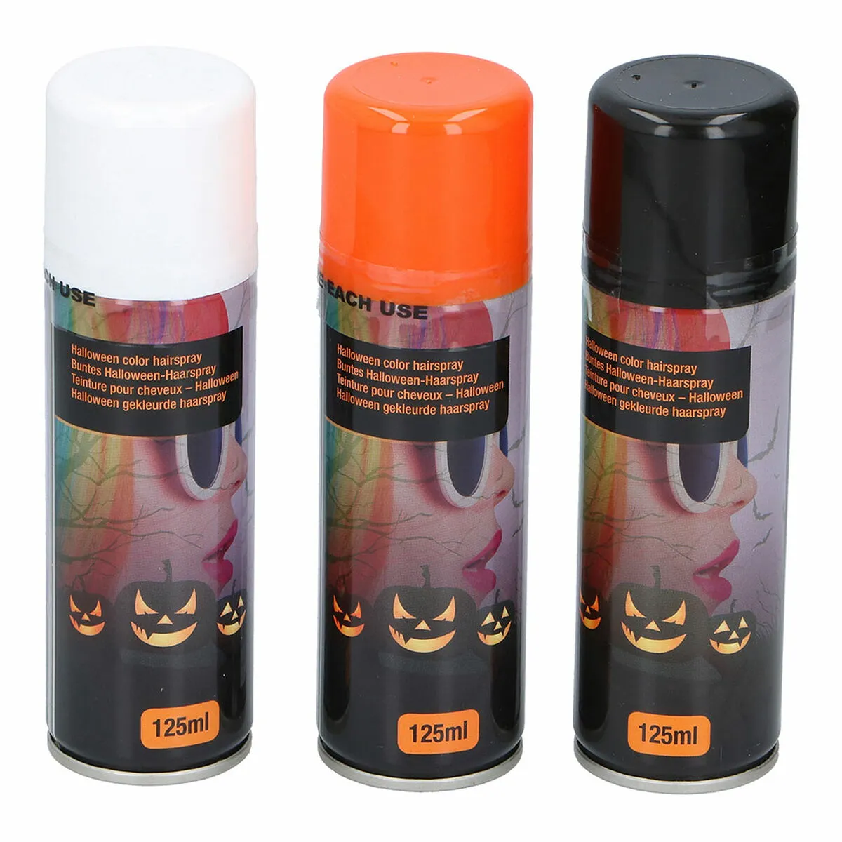 Vernice spray per capelli Articasa 125 ml Halloween