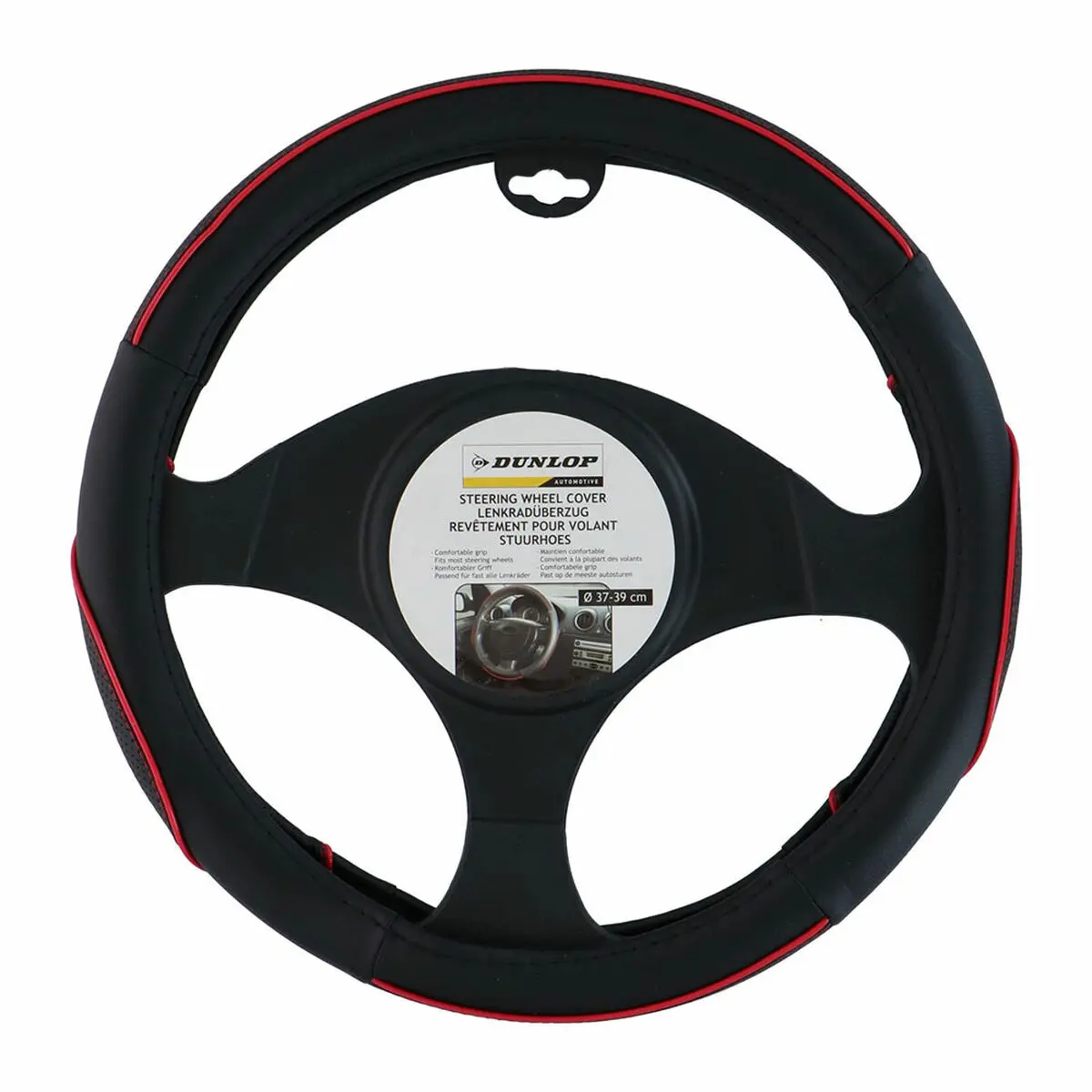 Coprivolante Dunlop Nero Rosso Ø 38 cm