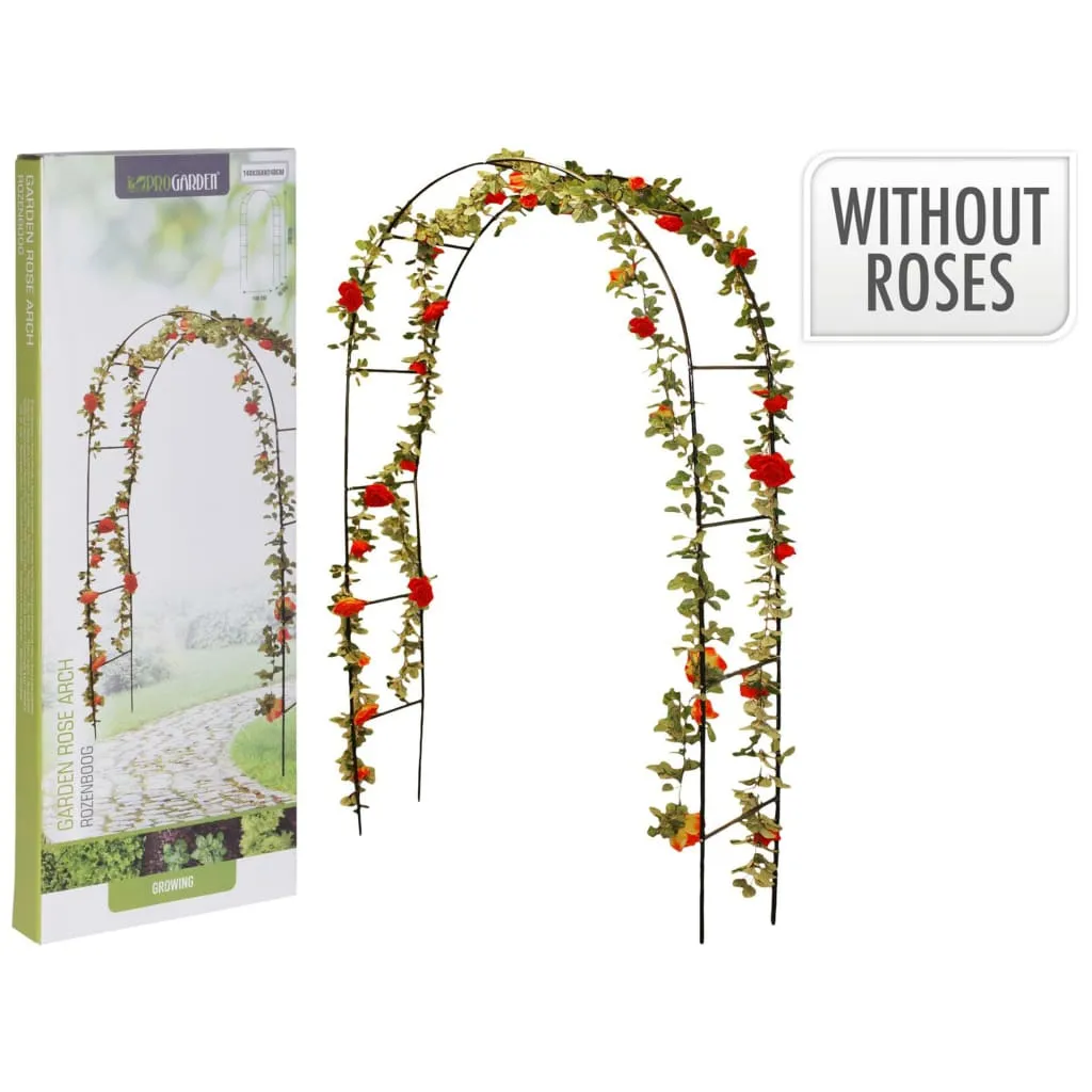 ProGarden Arco per Rose con Telaio in Metallo 13 mm