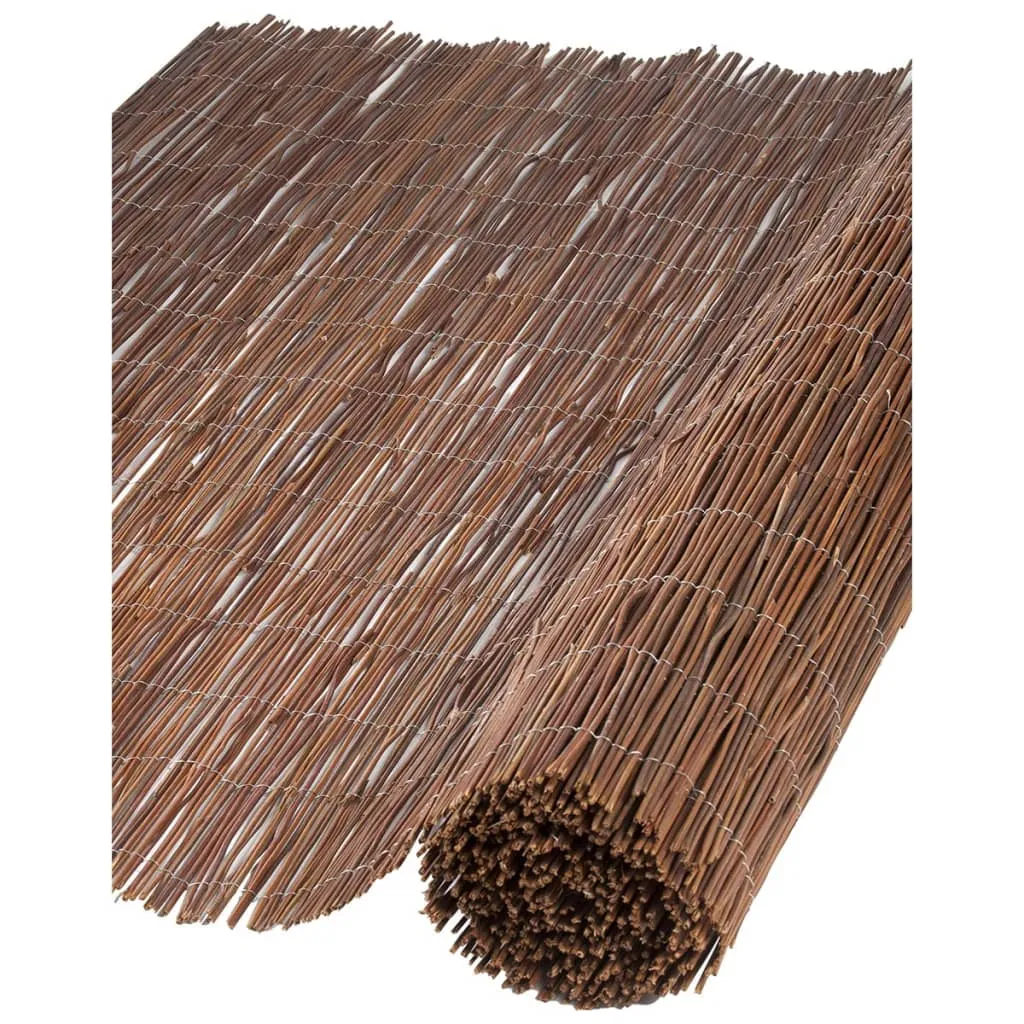 Nature Recinzione Frangivento in Salice 1x3 m Spessore 10 mm