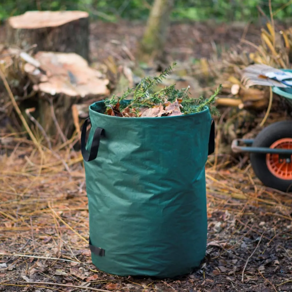 Nature Sacco Rifiuti da Giardino Rotondo 140 L Verde