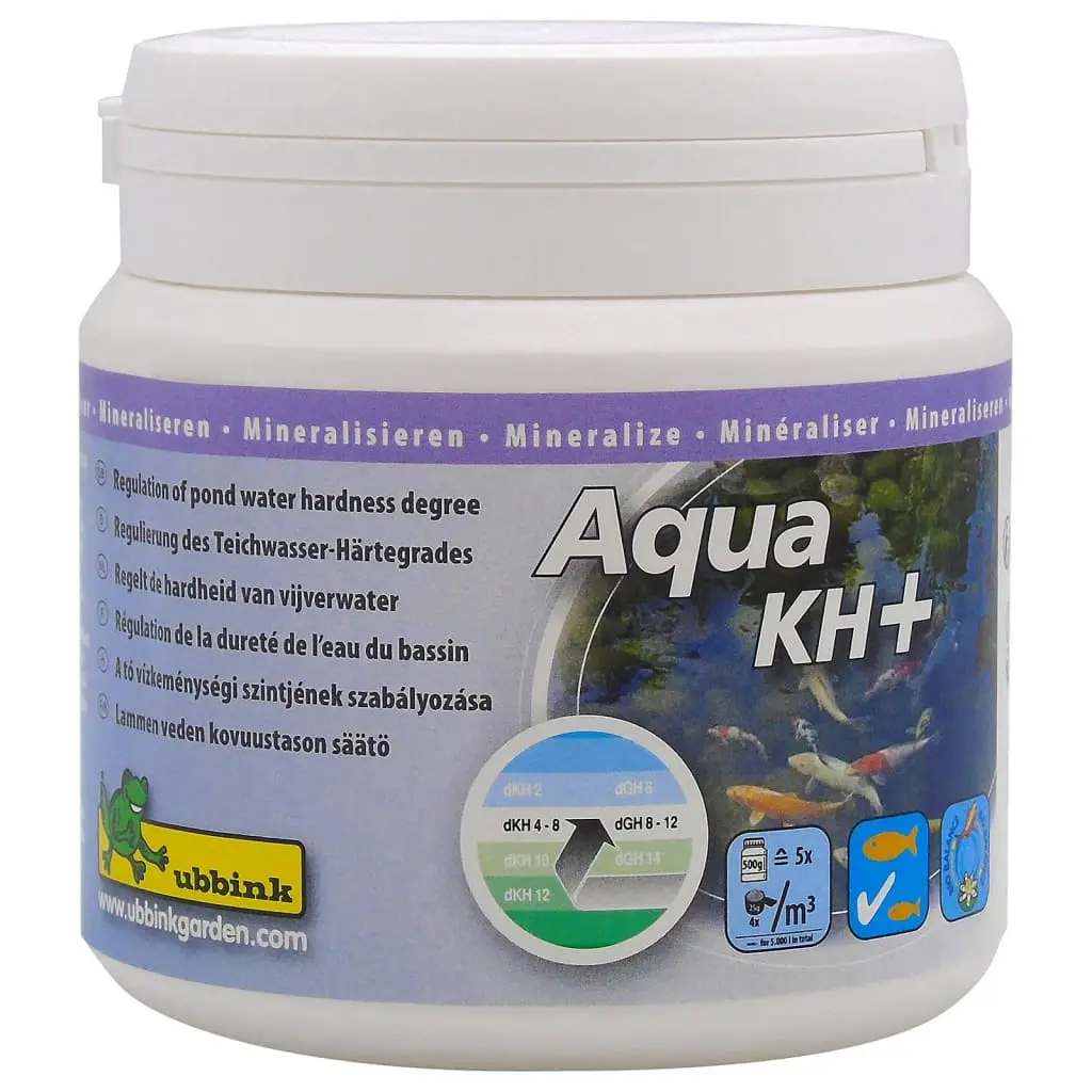 Ubbink Trattamento Acqua Laghetto Aqua KH+ 500g per 5000L