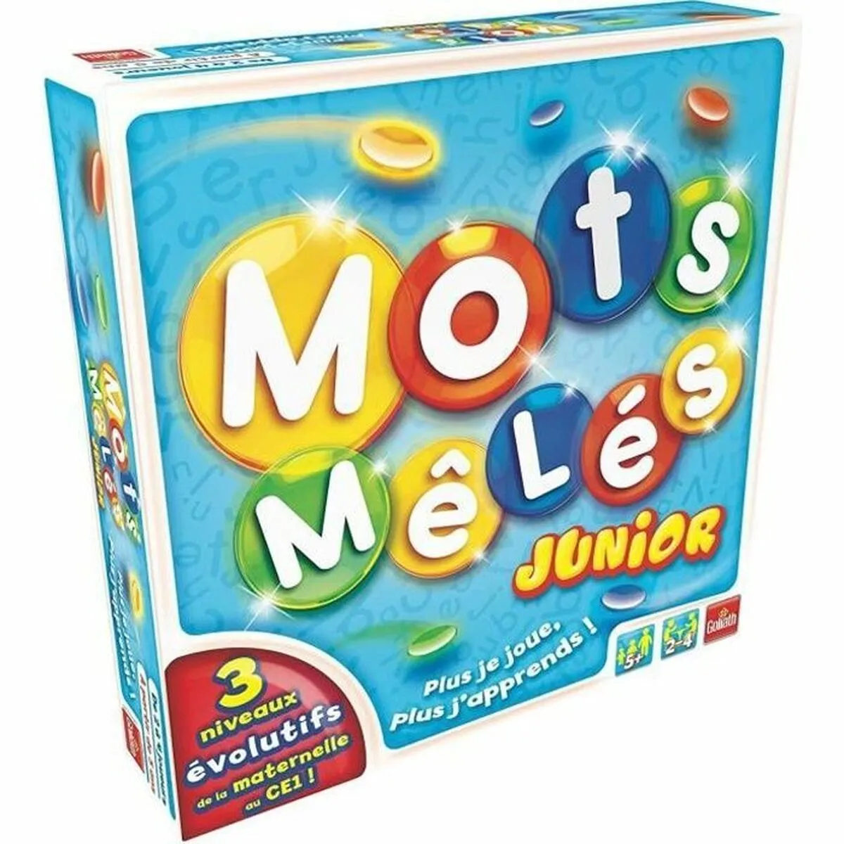 Gioco da Tavolo Goliath Mots Mêlés Junior (FR) Rosso (Francese) (1 Pezzi)