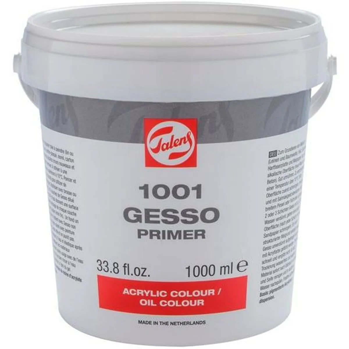 Vernice acrilica Talens 1001 Gesso Primer 1 L