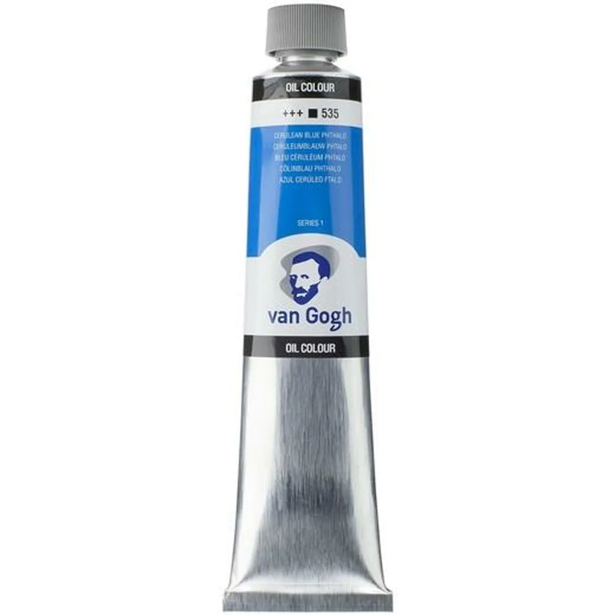 Pittura ad olio Talens Van Gogh 535 Azzurro 200 ml