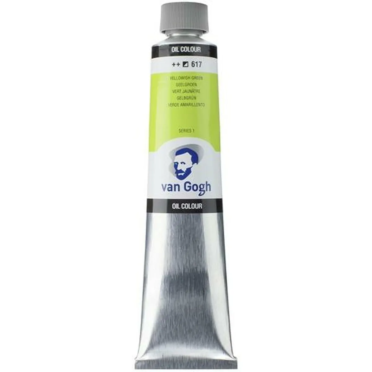 Pittura ad olio Talens Van Gogh 617 Verde 200 ml