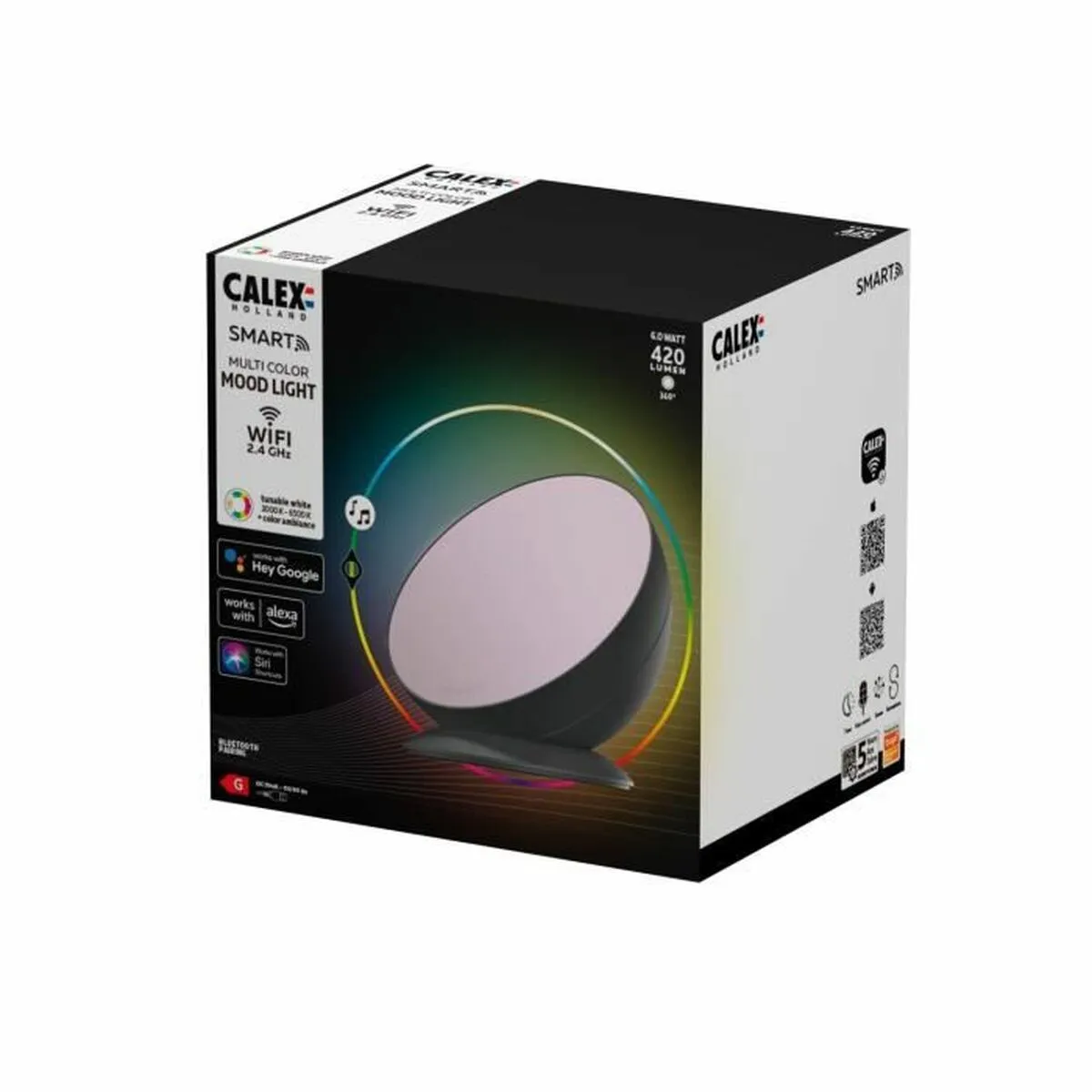 Lampada da tavolo Calex Ambient LED RGB