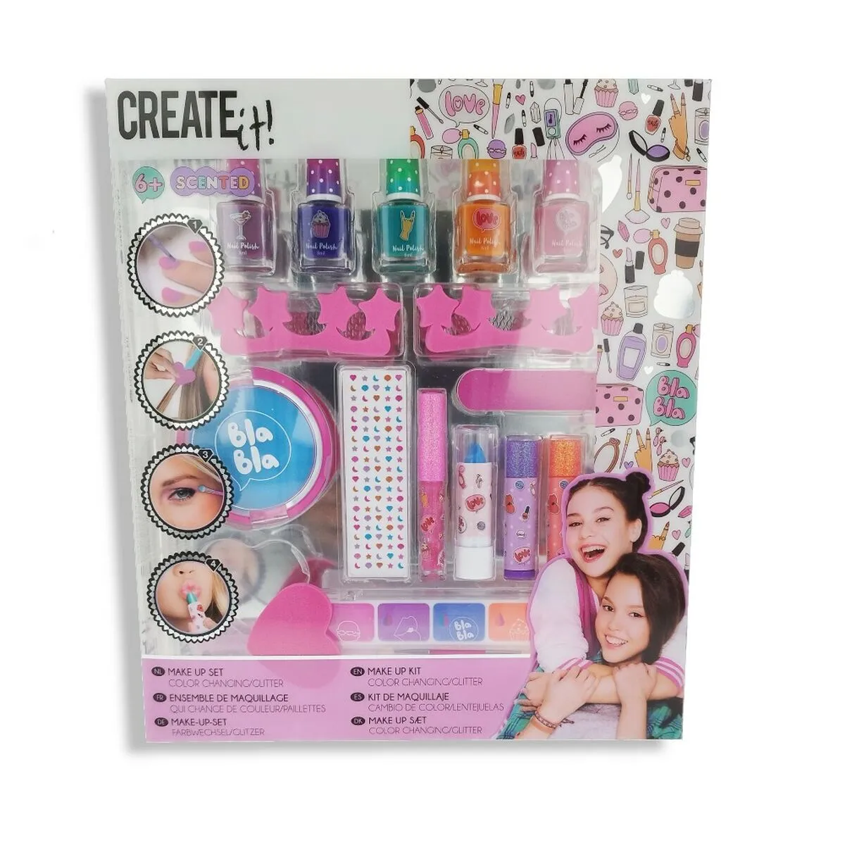 Set di Trucchi per Bambini Create It Color Changing & Glitter