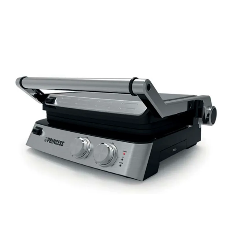 Grill a contatto Princess 117300 Bianco Nero Nero/Grigio