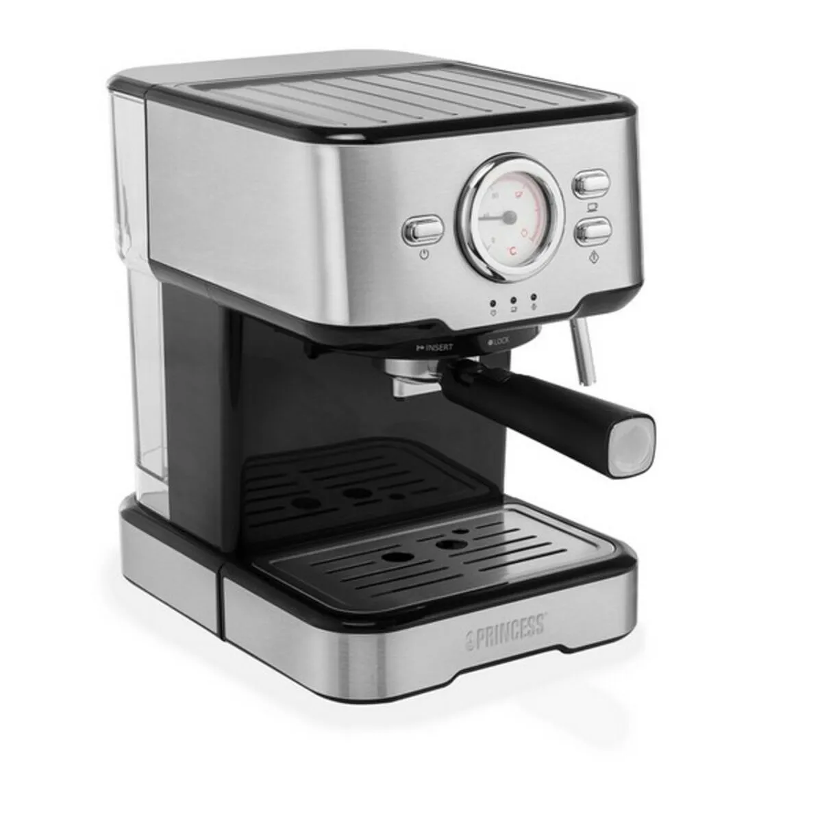 Caffettiera Express a Leva Princess 01.249412.01.001 1,5 L 1100W Acciaio 1,5 L